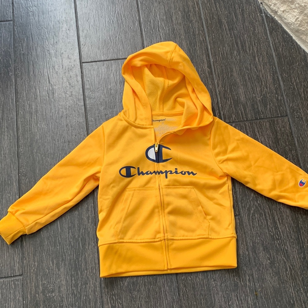 Champion zip up toddler boy jacket